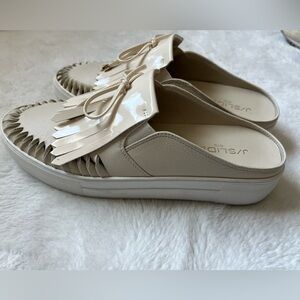 J/Slides Amora Fringe Mules as 7.5 worn once